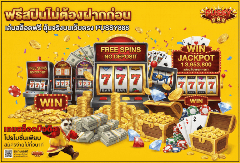 ฟรีสปินไม่ต้องฝากก่อน