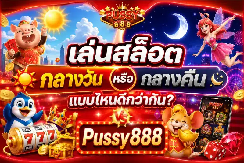 เล่นสล็อตกลางวันหรือกลางคืน