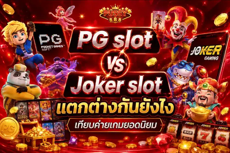 PG slot vs Joker slot
